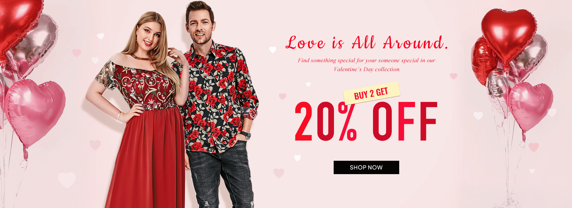 Buy 2 Get 20% discount on Bestselling Fashion Wear