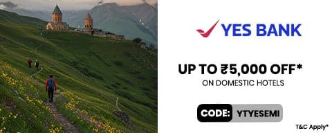 Flat 10% off on Domestic Hotel Booking