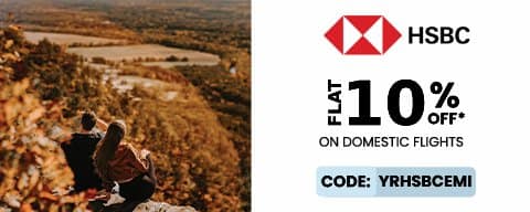 Flat 10% Off on Domestic Flight Booking