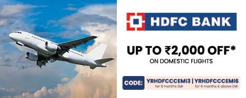 Get Up to ₹2000 Discount on Domestic Flight Ticket Bookings