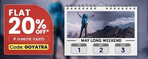 20% discount on Domestic Flight Booking