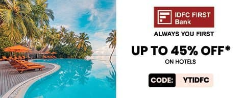 Get Up to 45% Off on Domestic Hotel Bookings
