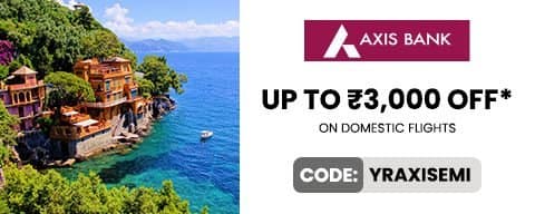 Avail Up To ₹3000 off on Domestic Flight Booking
