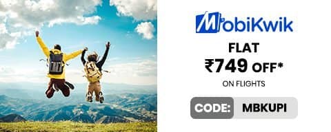Get Flat ₹749 Discount on Domestic Flight Booking