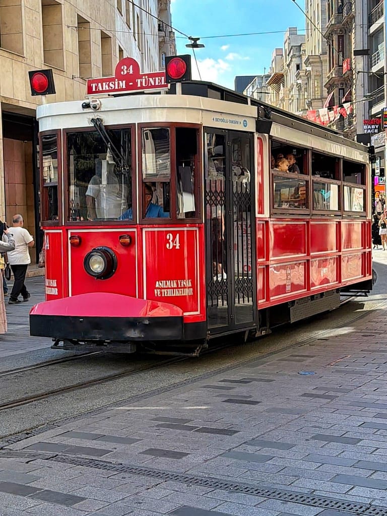 Istanbul Turkey train street 