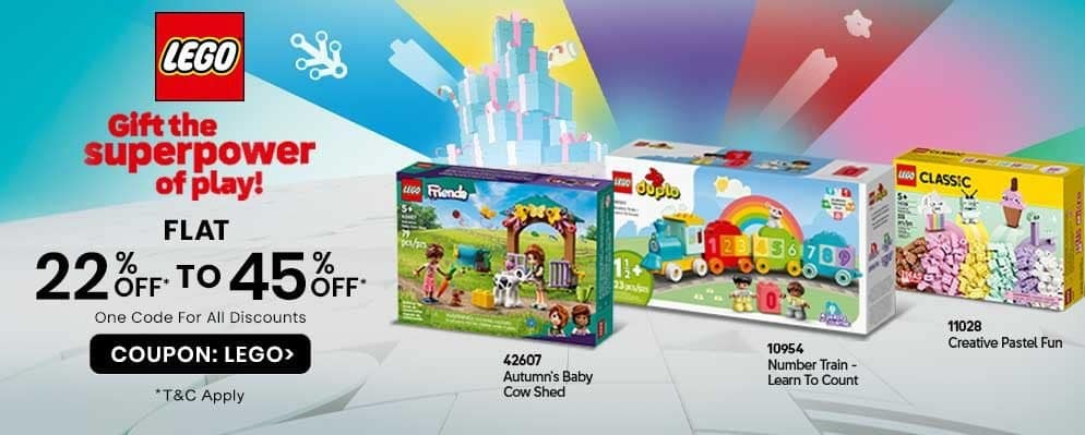 Avail Upto 45% OFF on Best Baby and Kids Toys