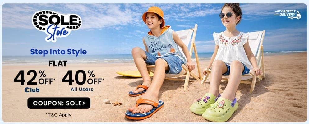 Avail Flat 40% Off on Bestselling Footwear