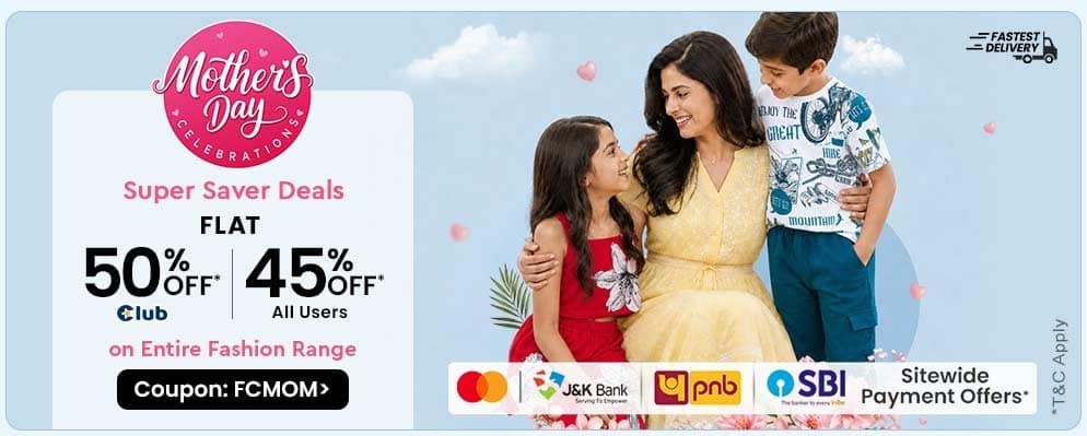 Flat 45% OFF on Best Selling Kids Fashion