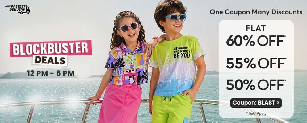 Up To 60% Off on Select Kids Fashion Collection