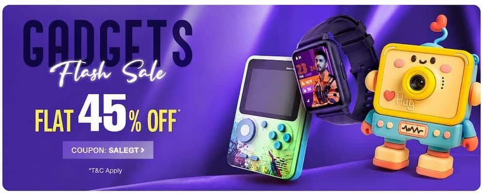 45% discount on Trendy Kids Gadget