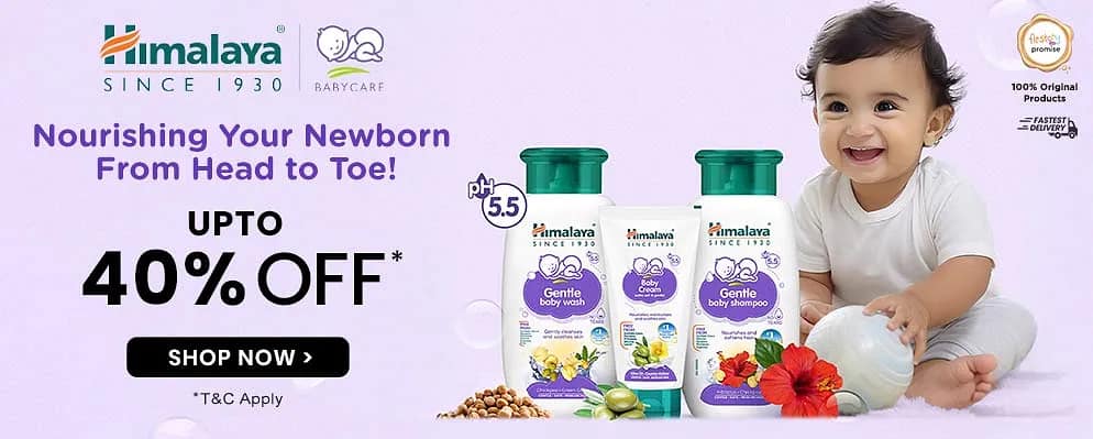 Up to 40% OFF on Himalaya Baby Care Products