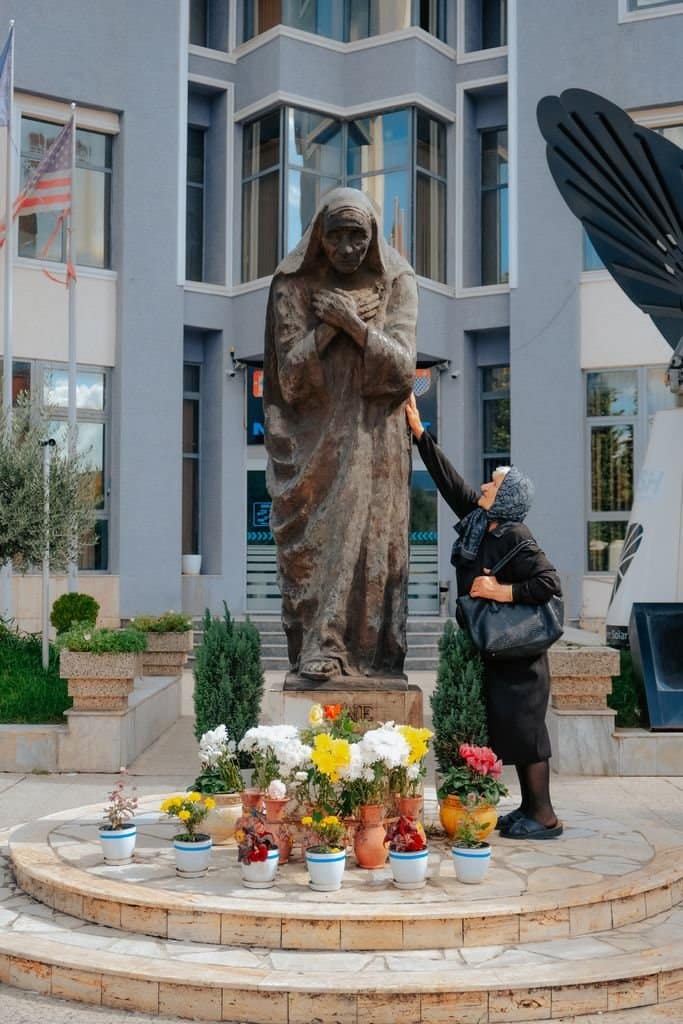 Mother Teresa Boulevard Pristina cafe culture